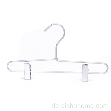 EISHO Aluminium Kleiderbügel mit Clips